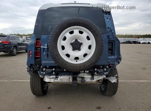 SALEJ7EU1S2439747 2025 LAND ROVER DEFENDER Blue უკანა ხედი