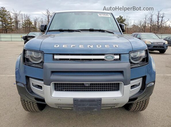 SALEJ7EU1S2439747 2025 LAND ROVER DEFENDER Blue წინა ხედი