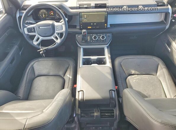 SALEJ7EX2S2357875 2025 LAND ROVER DEFENDER Black Dashboard view