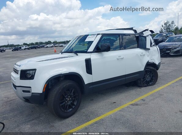 SALEJ7EX6S2396095 2025 LAND ROVER DEFENDER Белый Передняя левая четверть