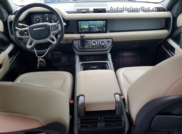 SALEJ7RX2N2082958 2022 LAND ROVER DEFENDER Серый Вид панели приборов
