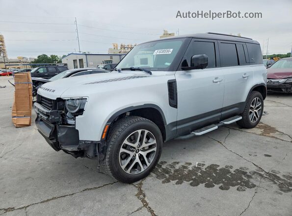 SALEP7EU0P2192095 2023 LAND ROVER DEFENDER Серебряный Передняя левая четверть