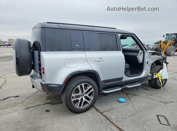 SALEP7EU0P2192095 2023 LAND ROVER DEFENDER Серебряный Задняя правая четверть