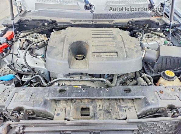 SALEP7EU0P2192095 2023 LAND ROVER DEFENDER Серебряный Вид подкапотного пространства