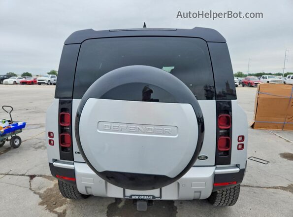 SALEP7EU0P2192095 2023 LAND ROVER DEFENDER Серебряный Вид сзади