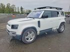 2020 Land Rover Defender 110 Se White vin: SALEP7EU4L2020369