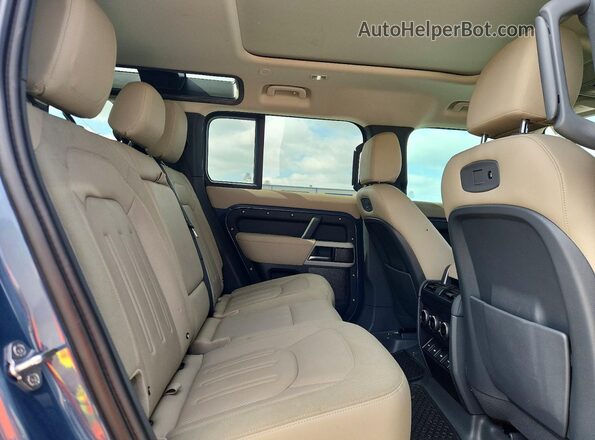 SALEP7EU4L2021277 2020 LAND ROVER DEFENDER Синий Вид задней части салона
