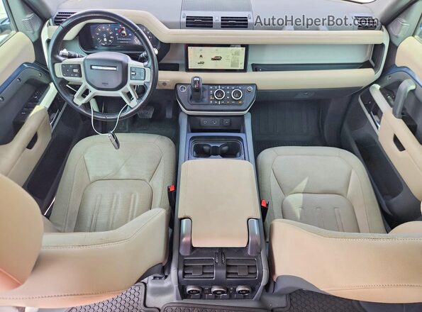 SALEP7EU4L2021277 2020 LAND ROVER DEFENDER Синий Вид панели приборов