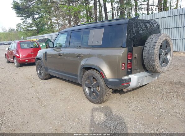 SALEP7EU5L2003175 2020 LAND ROVER DEFENDER Желто-коричневый Задняя левая четверть