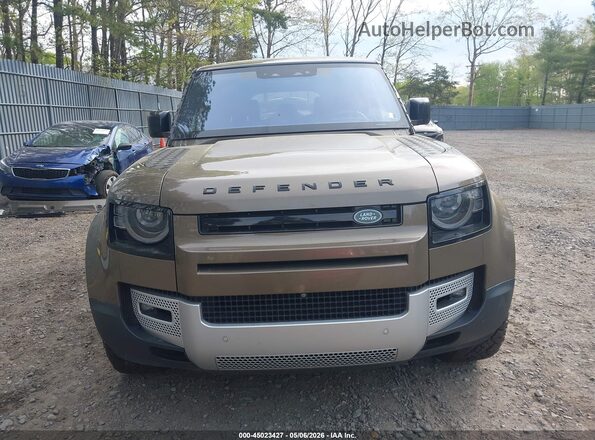 SALEP7EU5L2003175 2020 LAND ROVER DEFENDER Желто-коричневый Вид щитка приборов