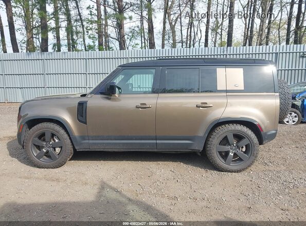 SALEP7EU5L2003175 2020 LAND ROVER DEFENDER Желто-коричневый Панорамный вид салона 360°