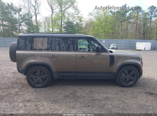 SALEP7EU5L2003175 2020 LAND ROVER DEFENDER Желто-коричневый Вид задней части салона