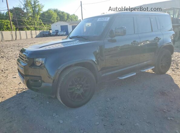 SALEP7RUXN2080699 2022 LAND ROVER DEFENDER Black Vista tres cuartos delantera izquierda