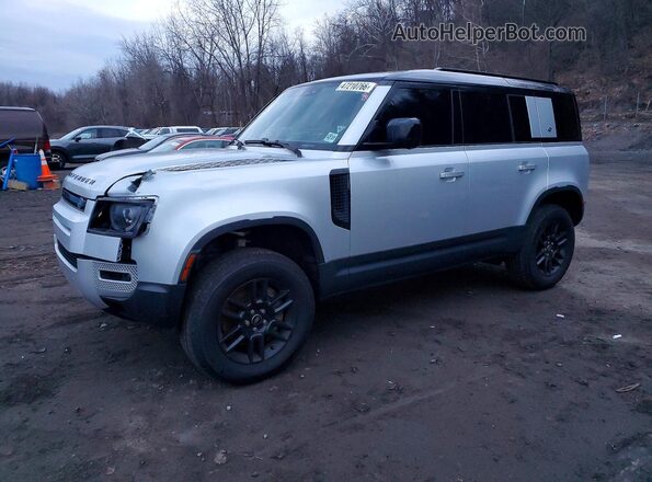 SALEPEEUXP2167175 2023 LAND ROVER DEFENDER Silver Առջևի ձախ երեք քառորդ տեսարան
