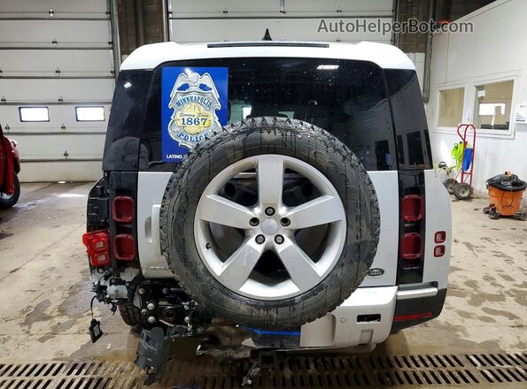 SALEPFEU3P2238268 2023 LAND ROVER DEFENDER Silver Widok z tyłu