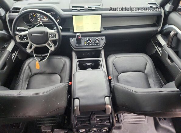 SALEPFEU3P2238268 2023 LAND ROVER DEFENDER Silver Widok deski rozdzielczej