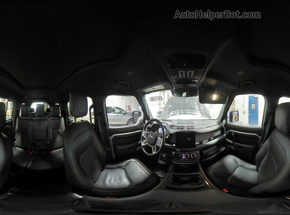 SALEPFEU3P2238268 2023 LAND ROVER DEFENDER Silver Widok wnętrza 360 stopni