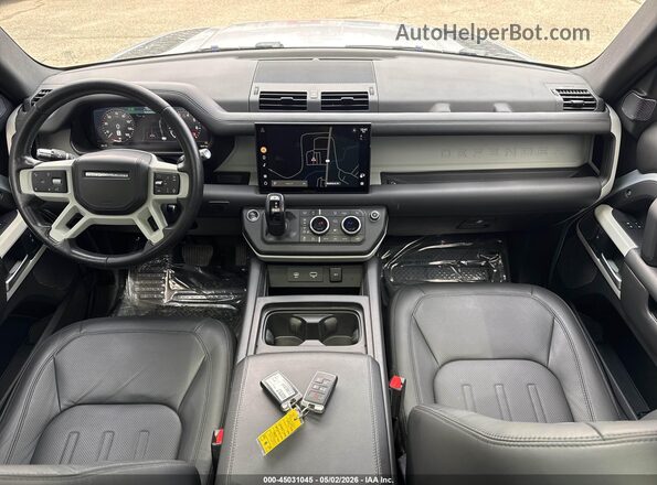 SALEW7RU6N2097910 2022 LAND ROVER DEFENDER Серебряный Вид спереди
