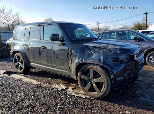 SALEWERE9N2064378 2022 LAND ROVER DEFENDER Black Przód prawy