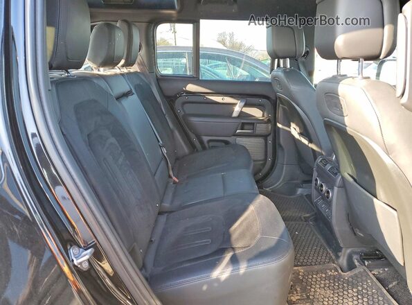 SALEWERE9N2064378 2022 LAND ROVER DEFENDER Black Widok tylnych siedzeń