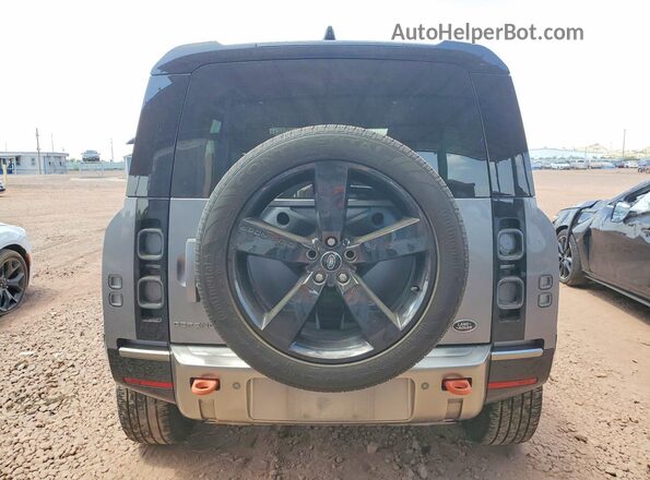SALEX7EU2P2122632 2023 LAND ROVER DEFENDER Gray Widok z tyłu