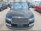 2016 Land Rover Range Rover 3.0l V6 Turbocharged Diesel Td6 Black vin: SALGR2KF4GA309727