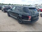 2016 Land Rover Range Rover 3.0l V6 Turbocharged Diesel Td6 Black vin: SALGR2KF4GA309727