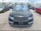 2016 Land Rover Range Rover 3.0l V6 Turbocharged Diesel Td6 Black vin: SALGR2KF4GA309727