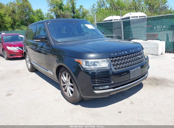 SALGR2PF3GA300767 2016 LAND ROVER RANGE ROVER Black Передня права чверть