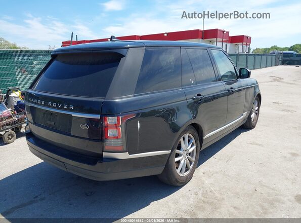 SALGR2PF3GA300767 2016 LAND ROVER RANGE ROVER Black Задня права чверть