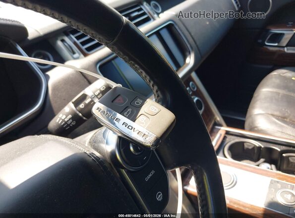 SALGR2PF3GA300767 2016 LAND ROVER RANGE ROVER Black Вид панелі приладів