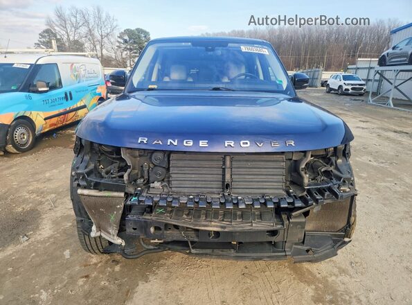 SALGR2PF8GA298840 2016 LAND ROVER RANGE Синий Вид спереди
