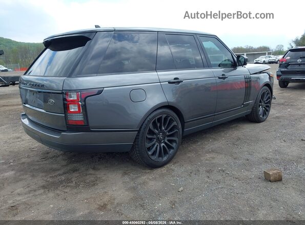 SALGS2EF0GA261224 2016 LAND ROVER RANGE ROVER Gray Rear right