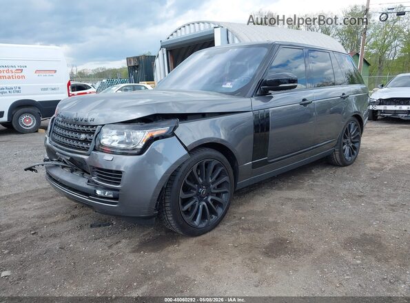 SALGS2EF0GA261224 2016 LAND ROVER RANGE ROVER Gray Front left