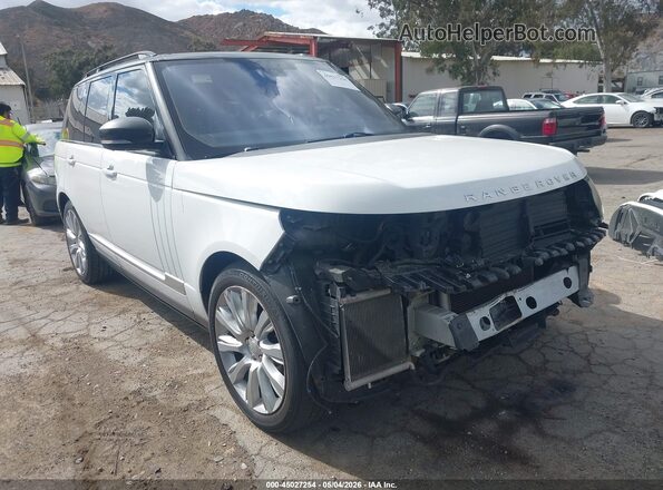SALGS2EF1GA252063 2016 LAND ROVER RANGE ROVER White წინა მარჯვენა