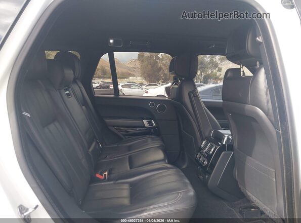 SALGS2EF1GA252063 2016 LAND ROVER RANGE ROVER White VIN კოდის სტიკერის ხედი