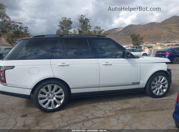 SALGS2EF1GA252063 2016 LAND ROVER RANGE ROVER White სალონის 360-გრადუსიანი ხედი