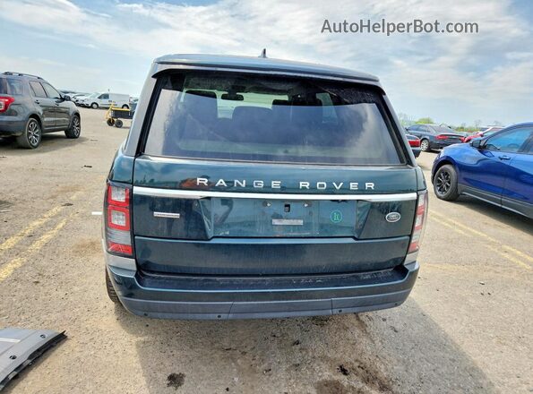 SALGS2EF9GA251484 2016 LAND ROVER RANGE Green Widok z tyłu