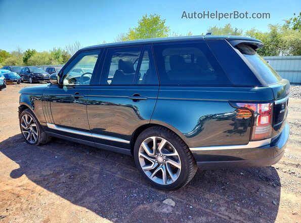 SALGS2EF9GA251484 2016 LAND ROVER RANGE Green Tył lewy
