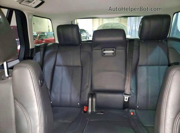 SALGS2EFXGA286759 2016 LAND ROVER RANGE Black უკანა სავარძლების ხედი