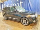 2016 Land Rover Range Rover Supercharged Black vin: SALGS2EFXGA286759