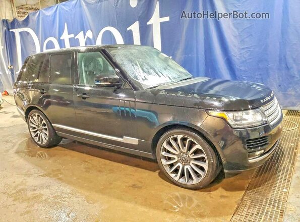 SALGS2EFXGA286759 2016 LAND ROVER RANGE Black წინა მარჯვენა