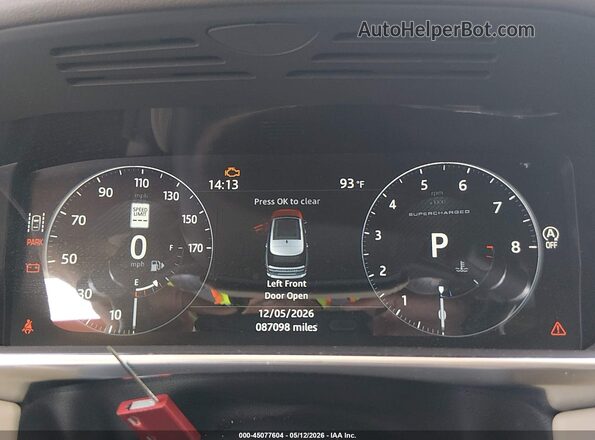 SALGS2FE0HA366403 2017 LAND ROVER RANGE ROVER Blue Widok tylnych siedzeń