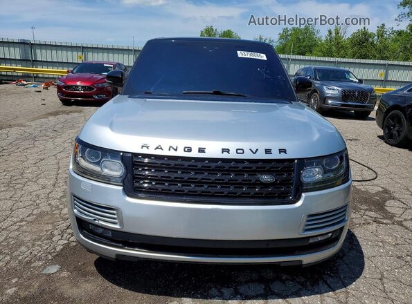 SALGS2FE2HA349389 2017 LAND ROVER RANGE Белый Вид спереди