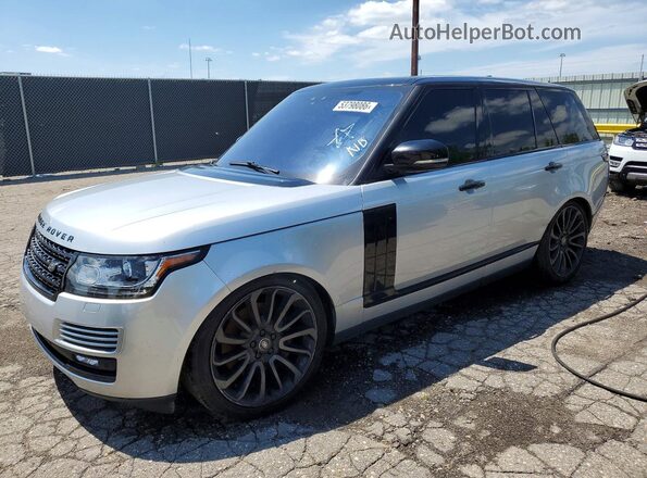 SALGS2FE2HA349389 2017 LAND ROVER RANGE Белый Передняя левая четверть