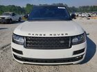 2017 Land Rover Range Rover Supercharged White vin: SALGS2FE6HA378782