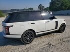 2017 Land Rover Range Rover Supercharged White vin: SALGS2FE6HA378782