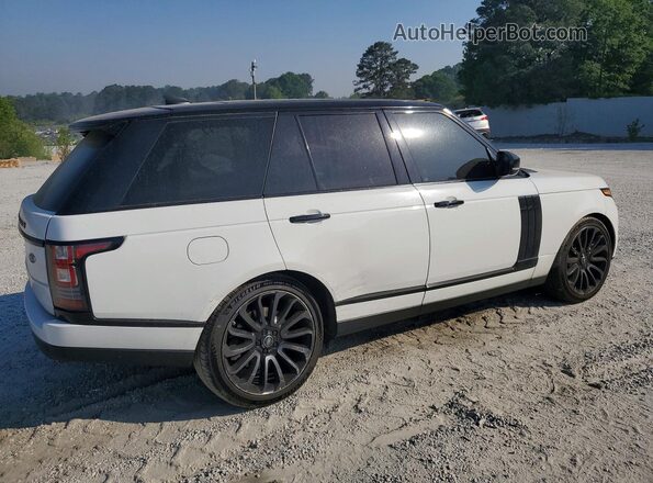 SALGS2FE6HA378782 2017 LAND ROVER RANGE White უკანა მარჯვენა