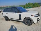 2017 Land Rover Range Rover Supercharged White vin: SALGS2FE6HA378782