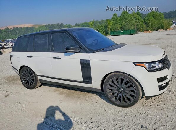 SALGS2FE6HA378782 2017 LAND ROVER RANGE White წინა მარჯვენა